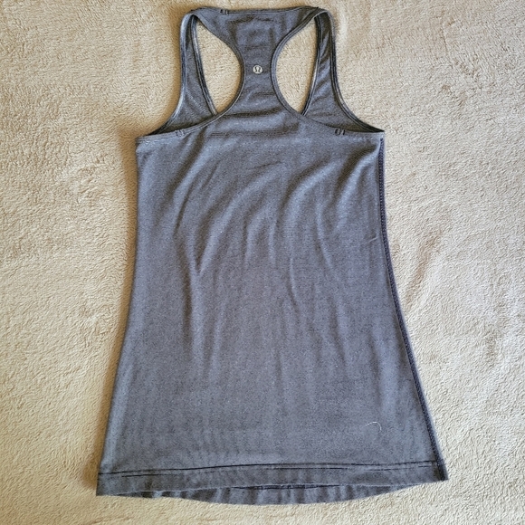 Lululemon Cool Racerback Mini Pop Stripe Black Heathered Slate - Picture 6 of 10
